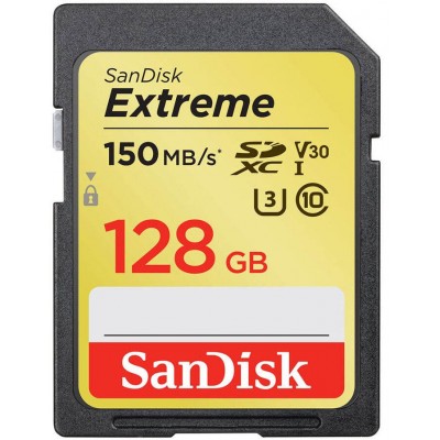SANDISK EXTREME SDXC 4K 128GB