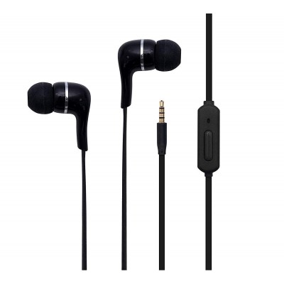 TOSHIBA WIRED EARBUDS BLACK
