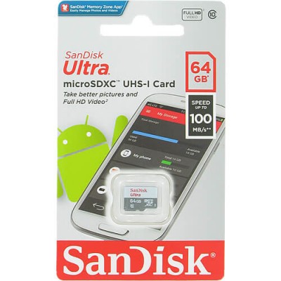 SANDISK Ultra M.SDHC 64GB...